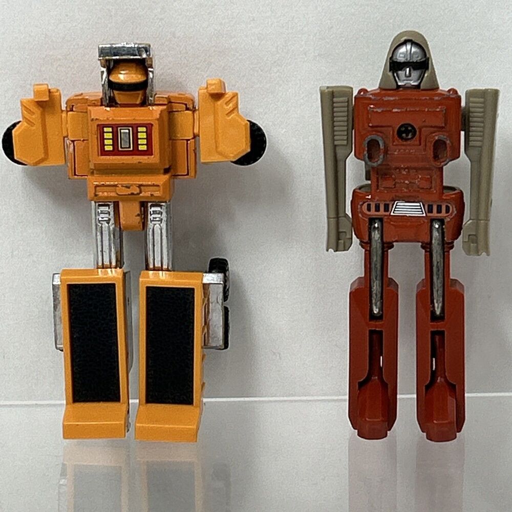 Tonka Gobots Dumper MR-09 Dump Robo Waterwalk MR-31 Incomplete